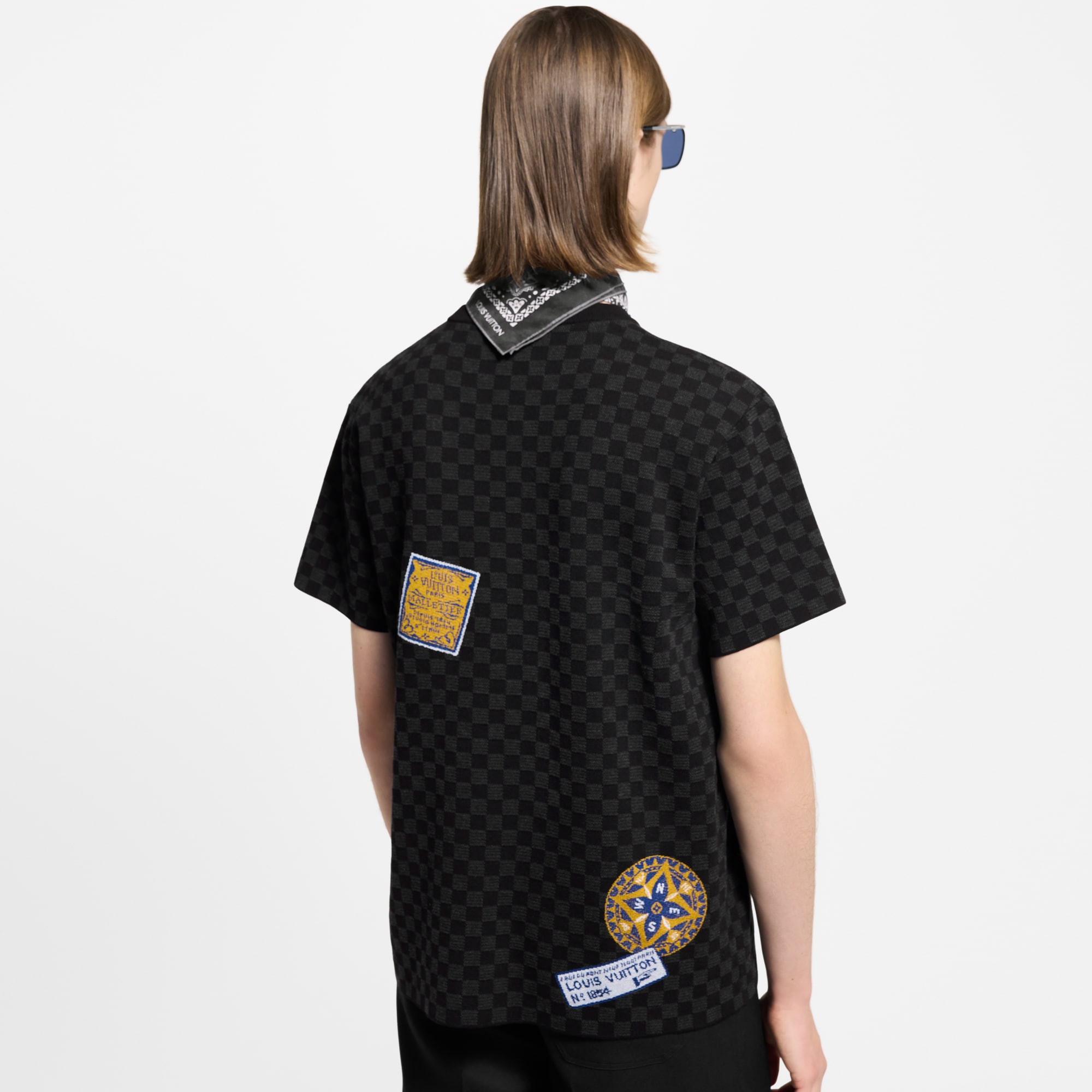 ダミエ ショートスリーブ シグネチャークルーネック  メンズ ウェア(洋服) (製品ズーム)