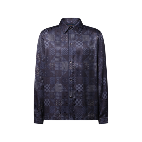 ダミエ シルクブレンド パジャマシャツ メンズ ウェア(洋服) (製品ズーム)