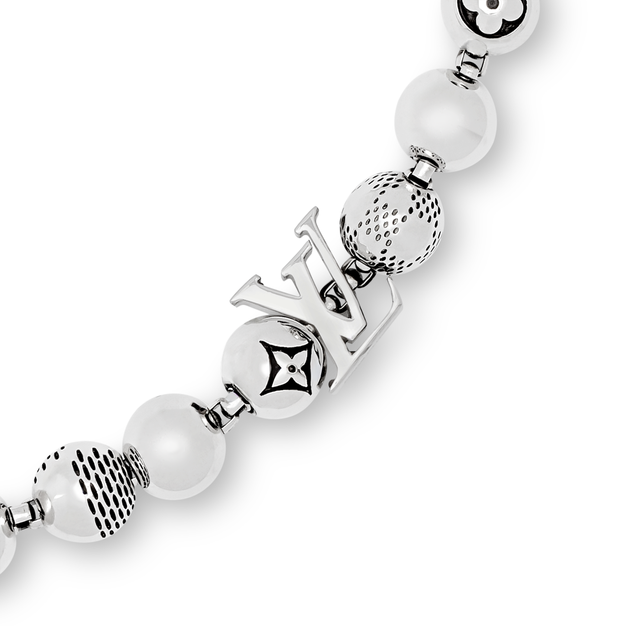 ネックレス･ダミエ ステープル ボール S00 メンズ ファッションジュエリー (製品ズーム)