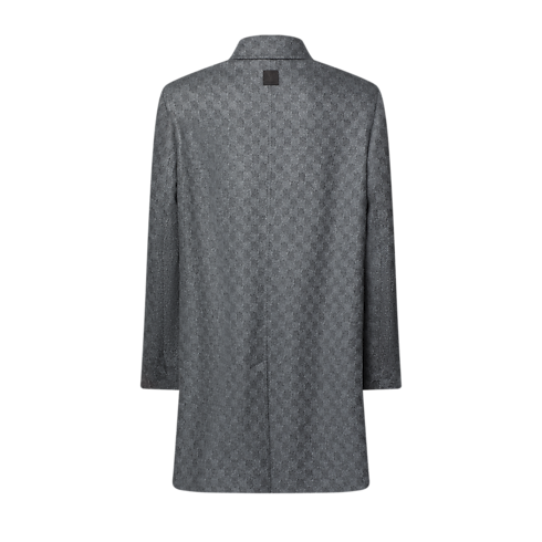 ダミエ ウール オーバーコート メンズ ウェア(洋服) (製品ズーム)