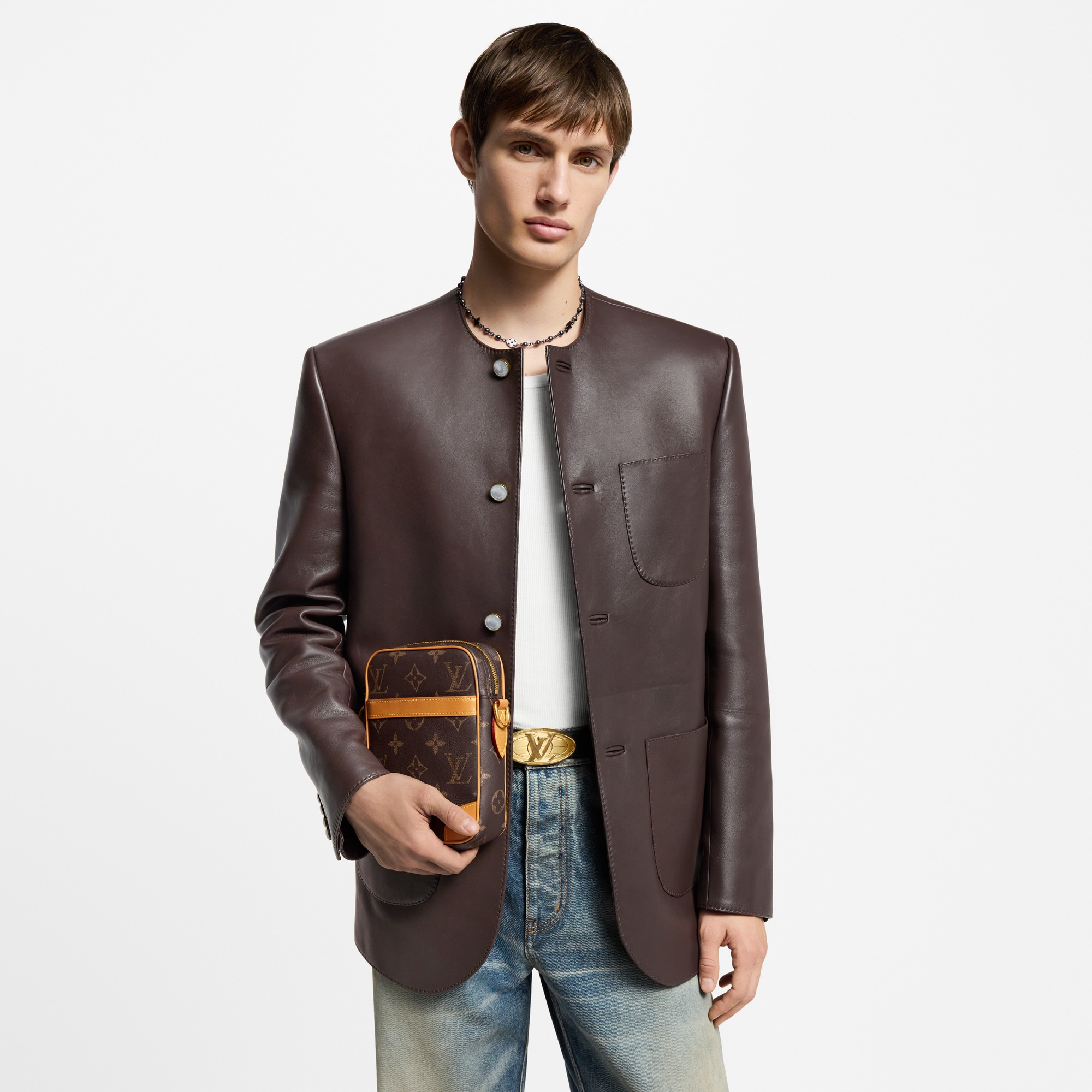 ダヌーブ その他のモノグラム･レザー バッグ･財布･小物 メンズ･バッグ (製品ズーム)