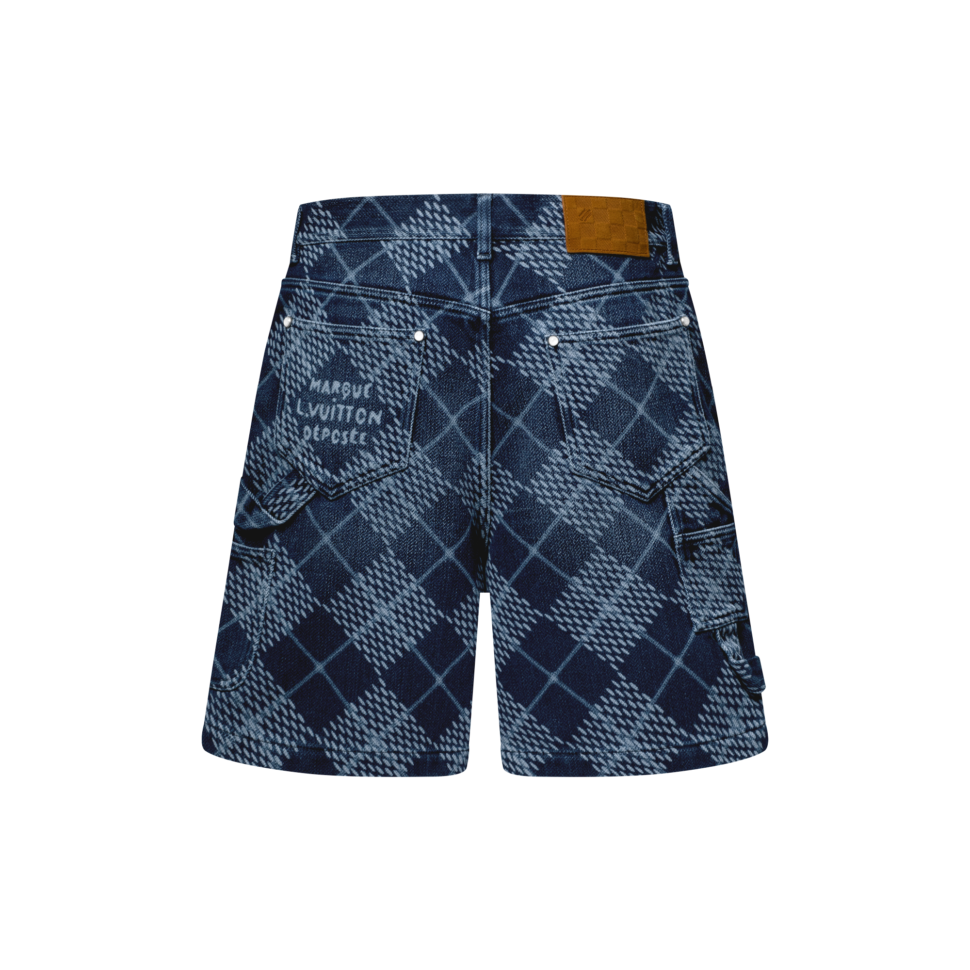 LOUIS VUITTON /ルイヴィトン モノグラムカーペンターデニムパンツ 極 