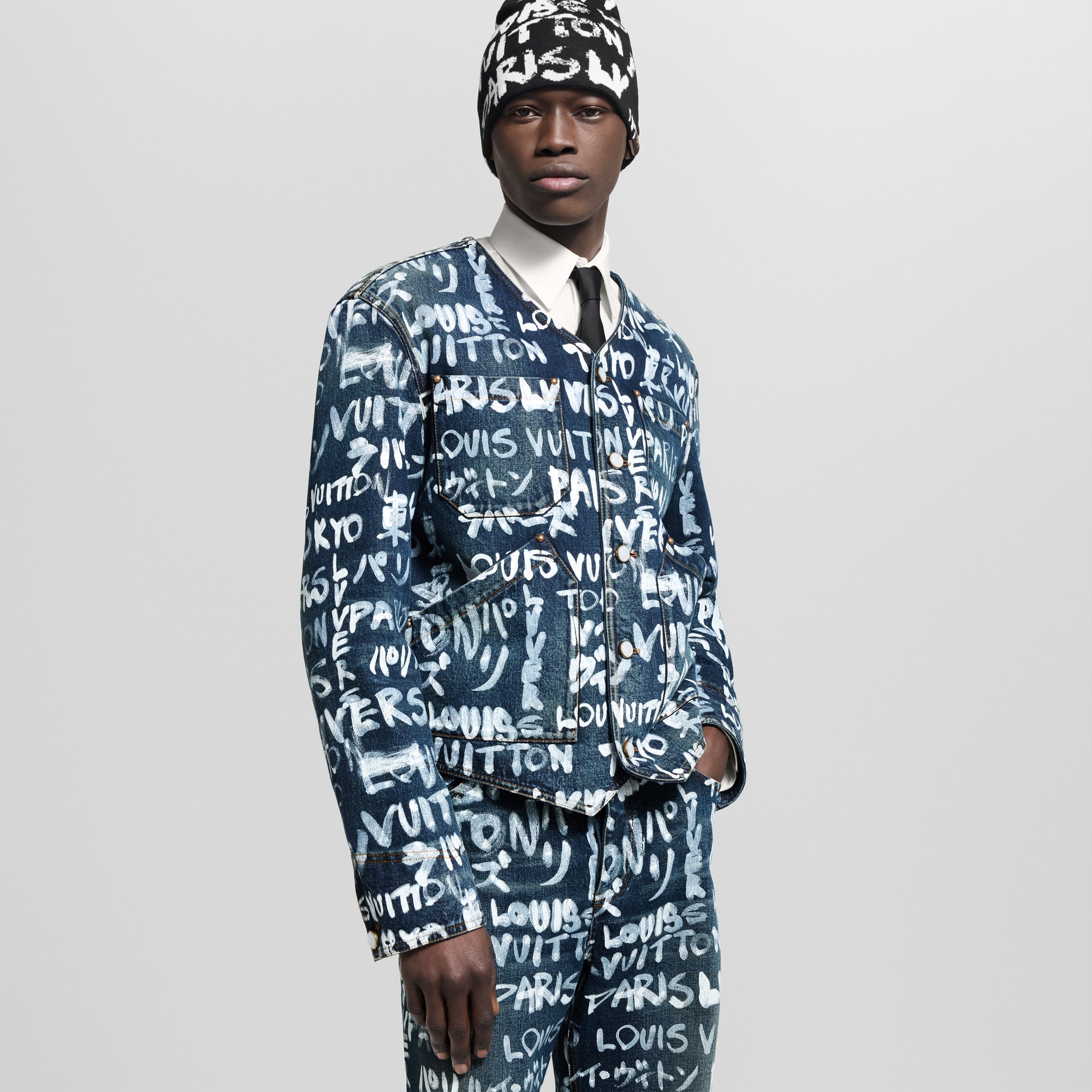 デニム カラーレスジャケット  メンズ ウェア(洋服) (製品ズーム)