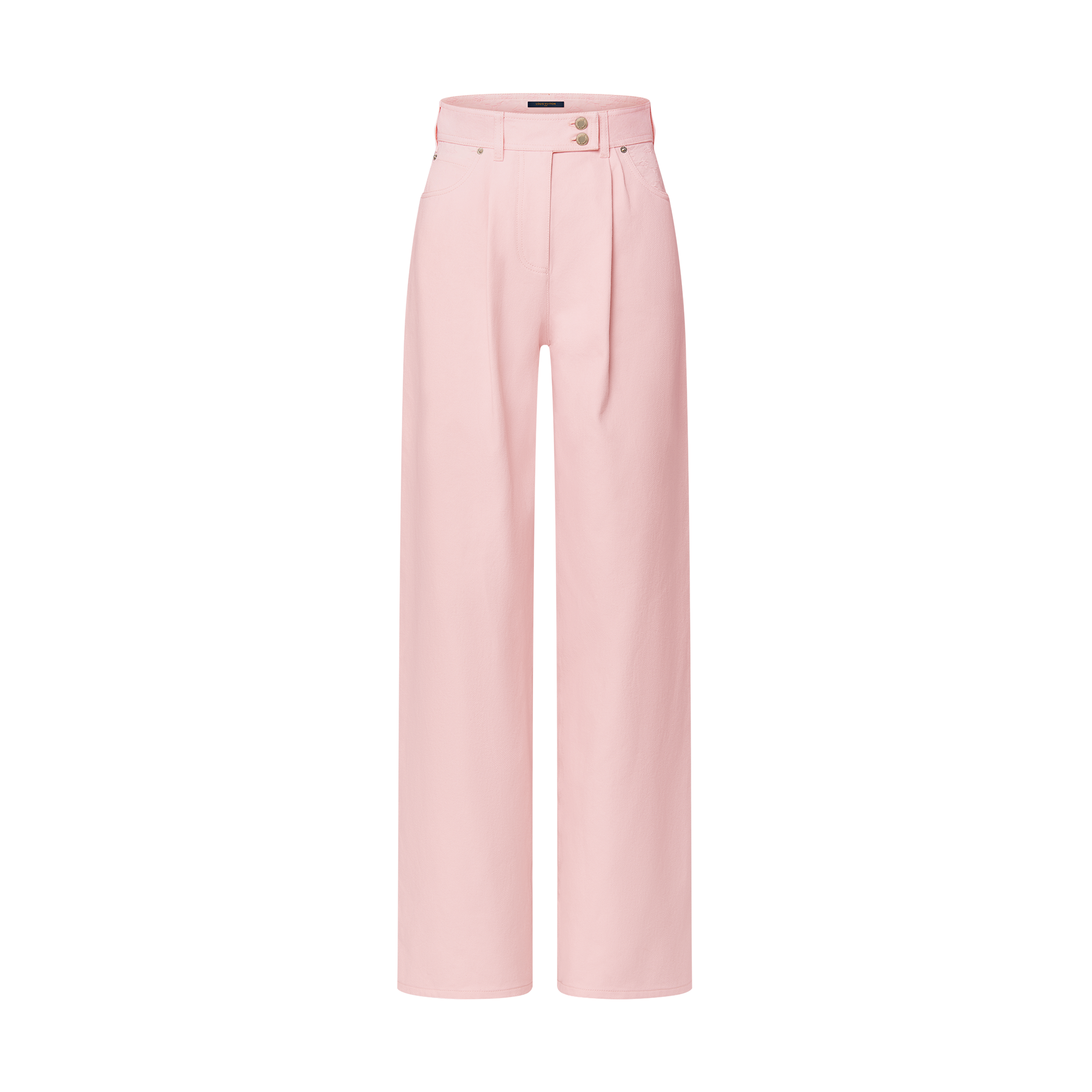 デニムプリーツパンツ  ウィメンズ ウェア(洋服) (製品ズーム)
