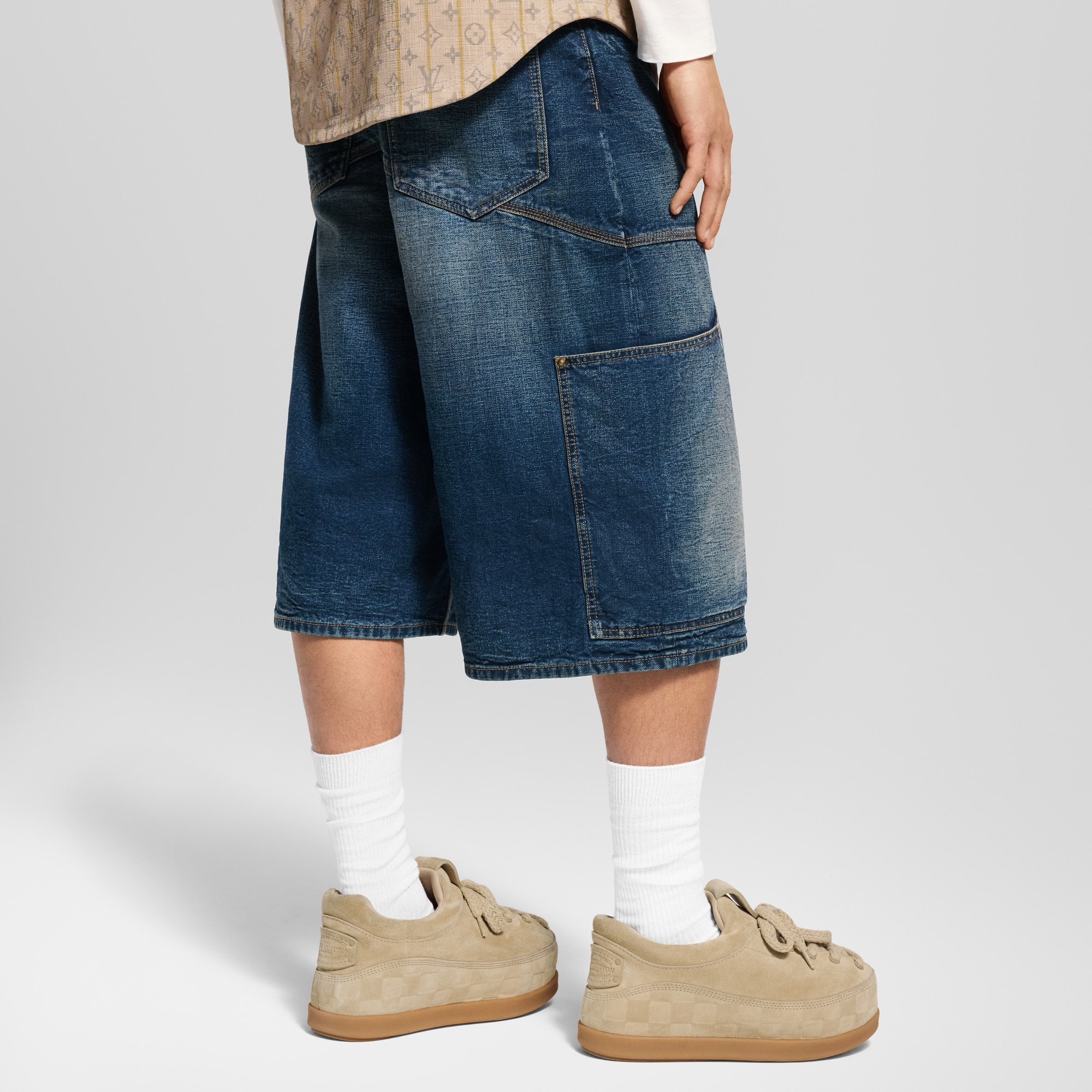 デニムワークウェアショーツ  メンズ ウェア(洋服) (製品ズーム)