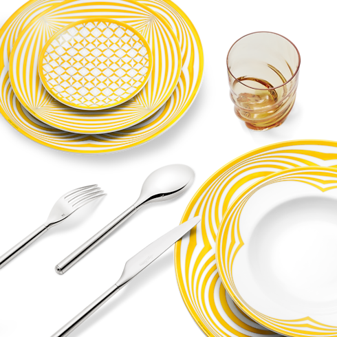 Dolce Vita Set Of 2 Dessert Plates トランク、トラベル & ホーム ホーム & テーブルウェア (製品ズーム)