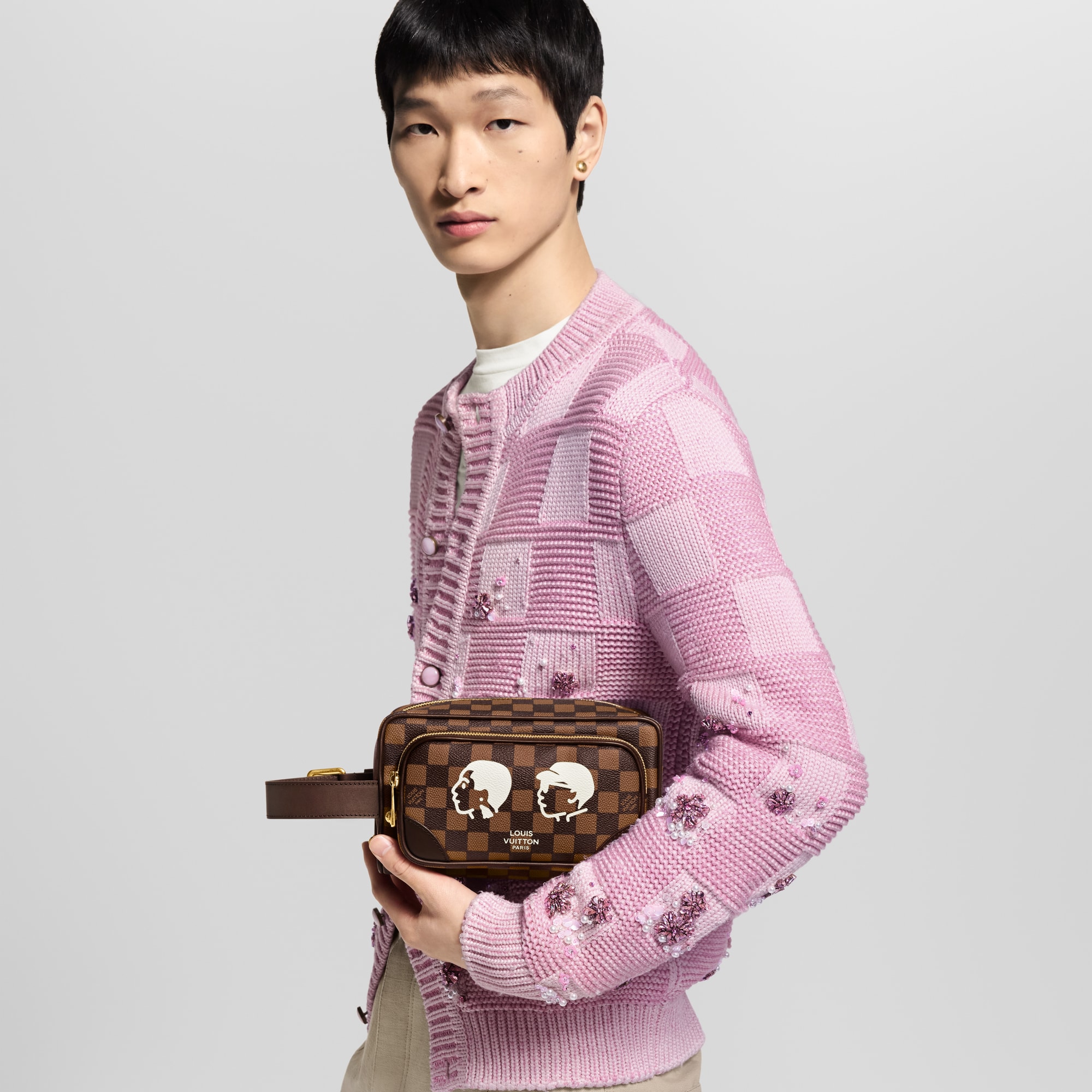 ドップ･キット ダミエ・エベヌ メンズ トラベル (製品ズーム)