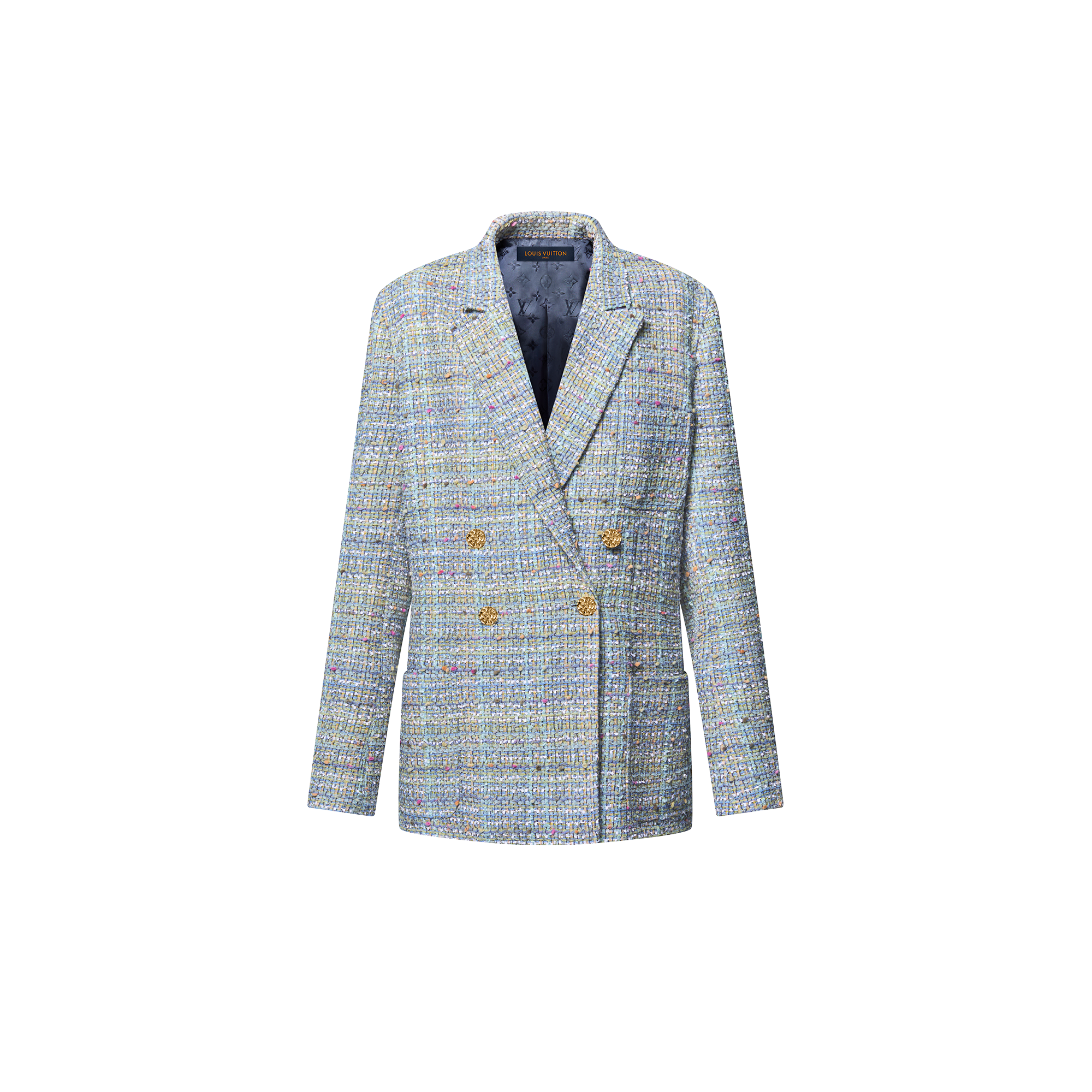 ダブルブレスト ツイードブレザー  ウィメンズ プレタポルテ(洋服) (製品ズーム)