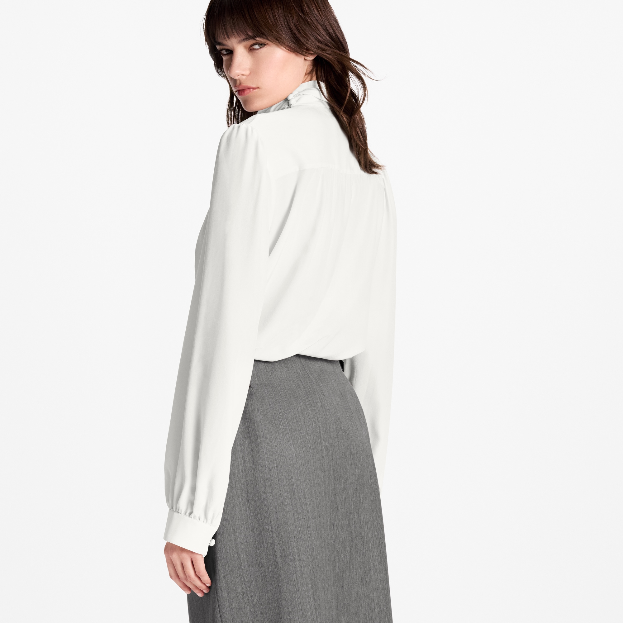 ダブルブレスト ラップブラウス  ウィメンズ ウェア(洋服) (製品ズーム)