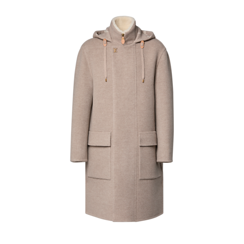 ダブルフェイス フーデッドコート メンズ ウェア(洋服) (製品ズーム)