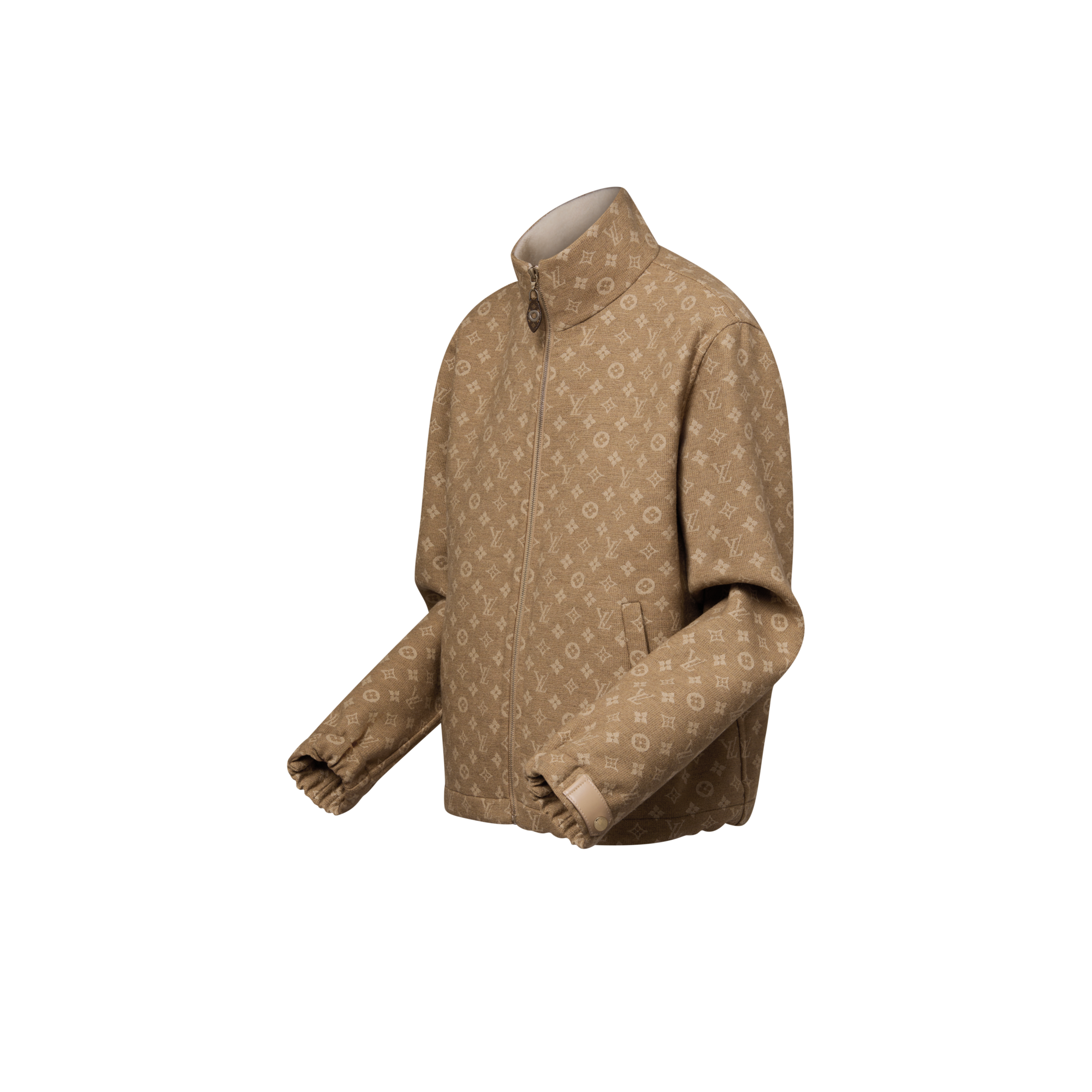 ダブルフェイス モノグラムジャケット  ウィメンズ ウェア(洋服) (製品ズーム)