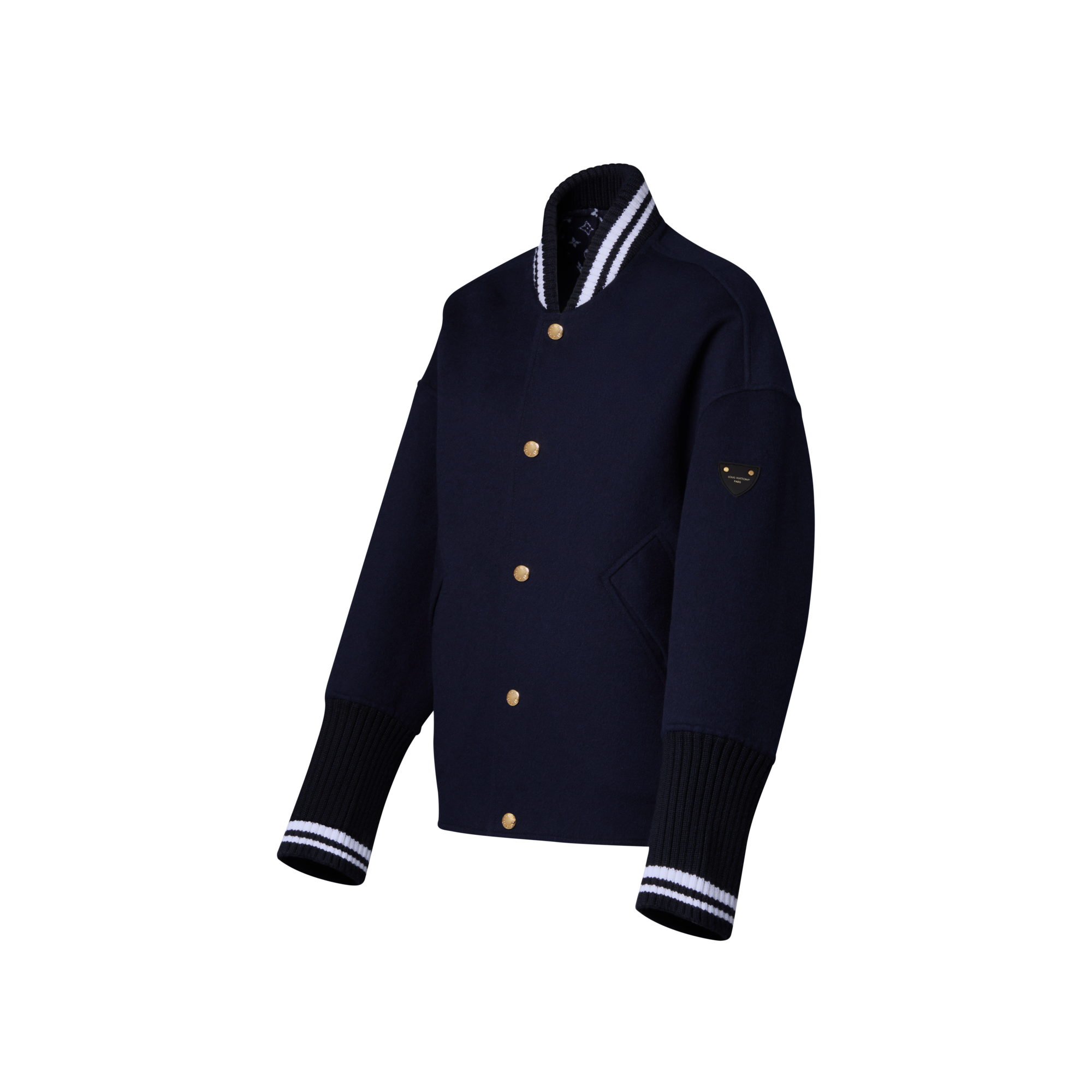 ダブルフェイス バーシティジャケット  ウィメンズ ウェア(洋服) (製品ズーム)