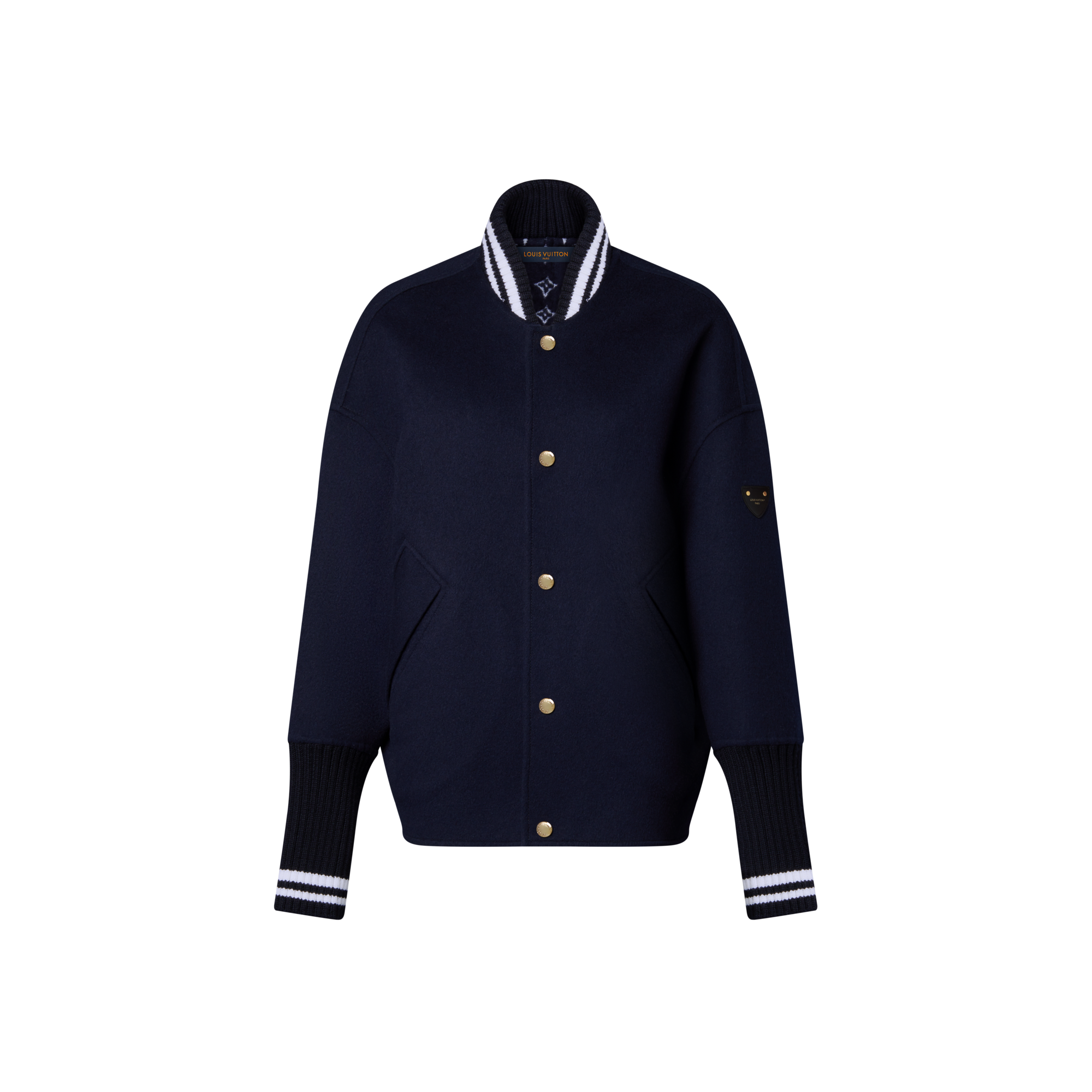 ダブルフェイス バーシティジャケット  ウィメンズ ウェア(洋服) (製品ズーム)