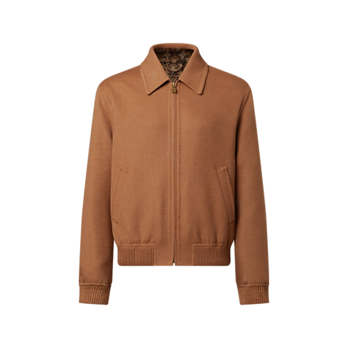 ダブルフェイス ウール ブルゾン メンズ ウェア(洋服) (製品ズーム)