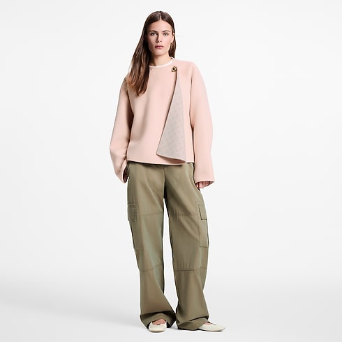 ドレープフロント ショートコート ウィメンズ ウェア(洋服) (製品ズーム)