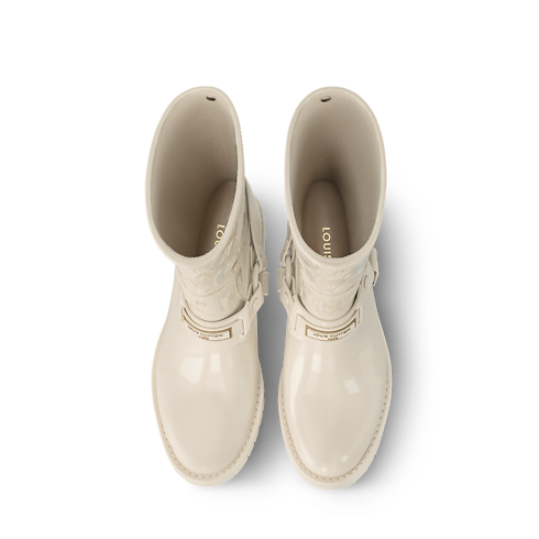 ドロップス フラットハーフレインブーツ ウィメンズ シューズ (製品ズーム)