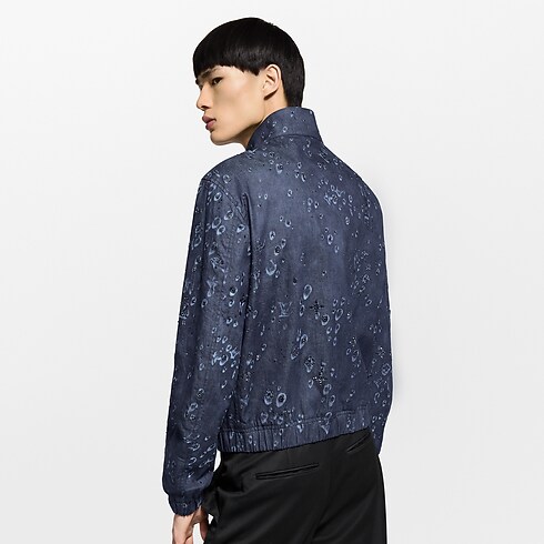エンベリッシュド デニム ハリントン ジャケット メンズ ウェア(洋服) (製品ズーム)