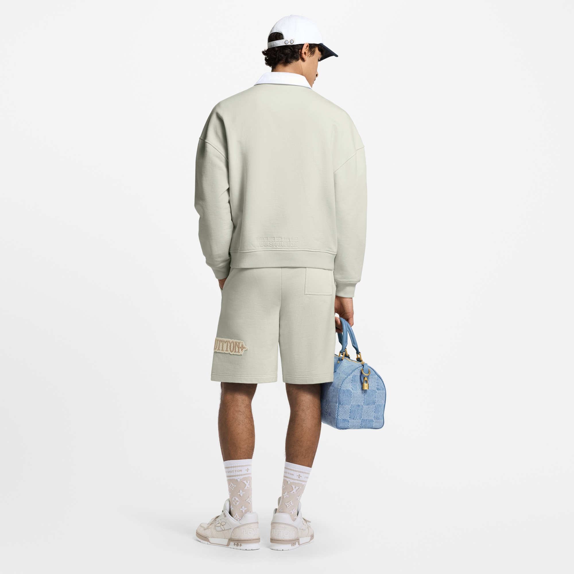 エンベリッシュド ハーフジップ スウェットシャツ  メンズ プレタポルテ(洋服) (製品ズーム)