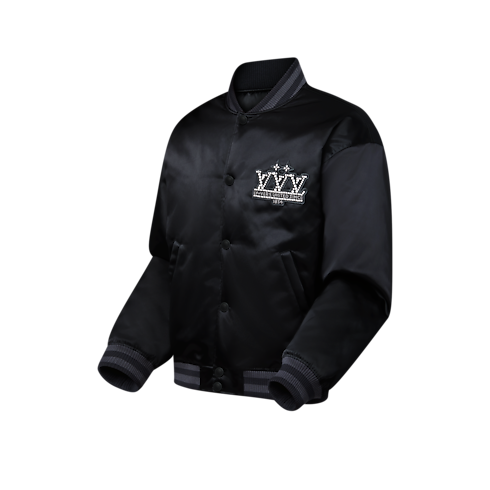 エンベリッシュド ナイロンベースボールブルゾン メンズ ウェア(洋服) (製品ズーム)