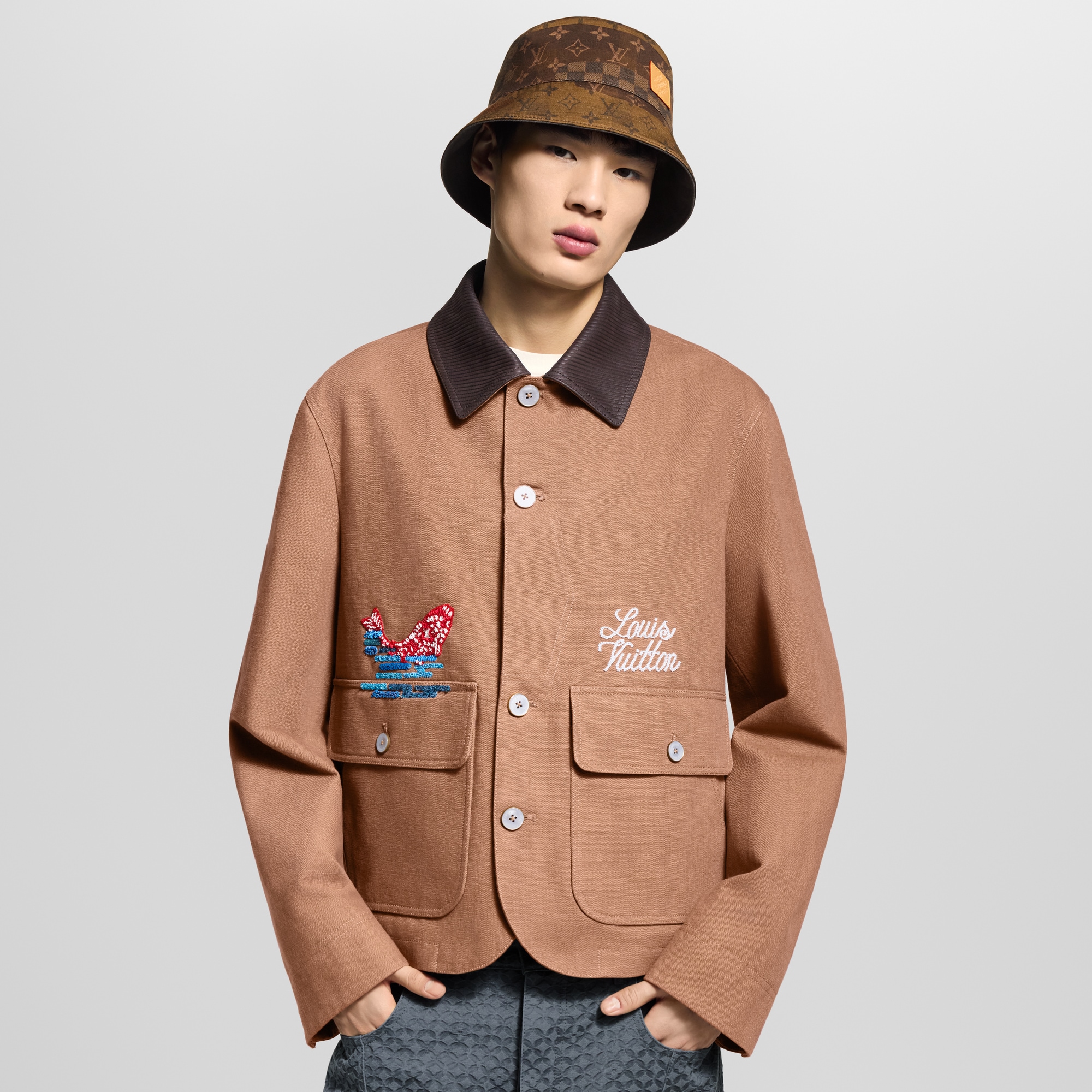 エンベリッシュド ワークウェアジャケット  メンズ プレタポルテ(洋服) (製品ズーム)