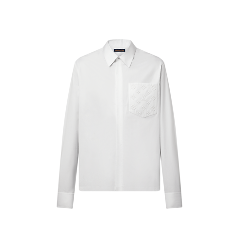 エンボスド ポケット ロングスリーブシャツ メンズ ウェア(洋服) (製品ズーム)