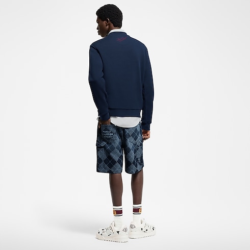 エンブロイダードコットンクルーネック メンズ ウェア(洋服) (製品ズーム)