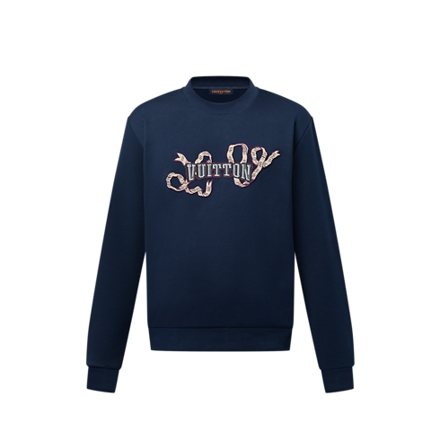 エンブロイダードコットンクルーネック メンズ ウェア(洋服) (製品ズーム)