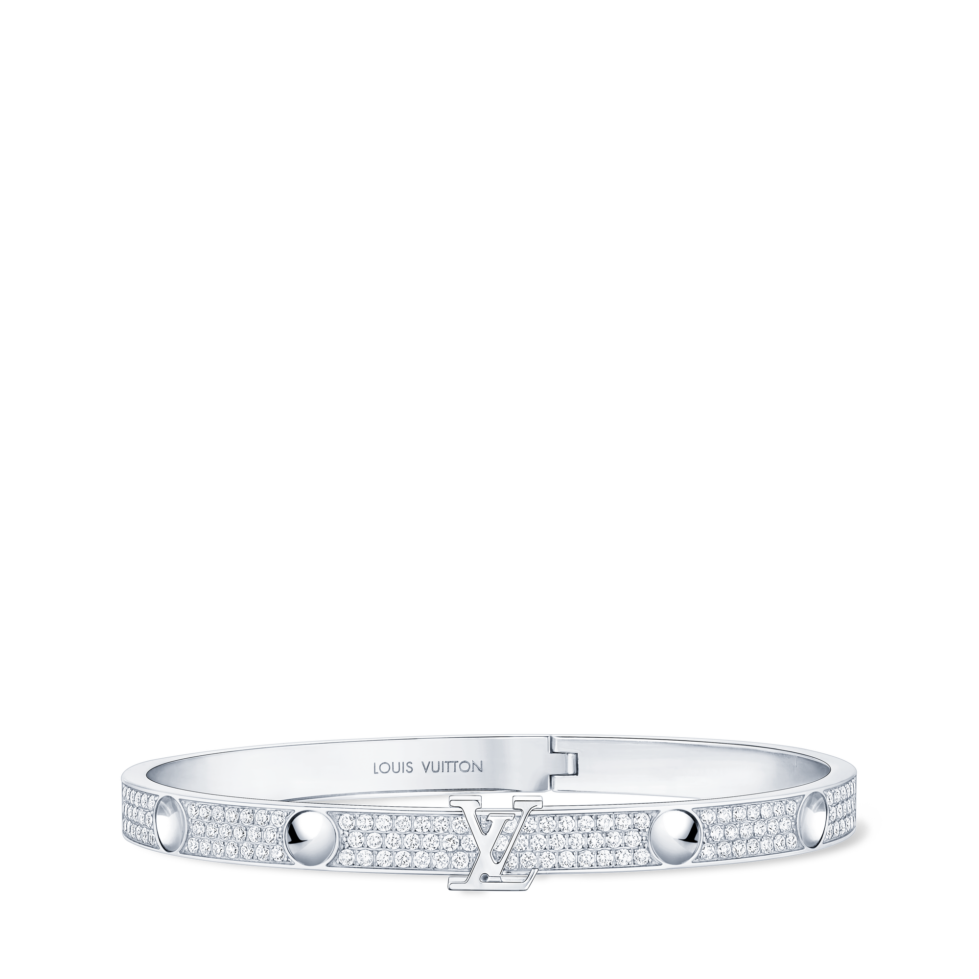 バングル アンプラント LV（ホワイトゴールド×ダイヤモンド）  ジュエリー ジュエリー カテゴリー (製品ズーム)
