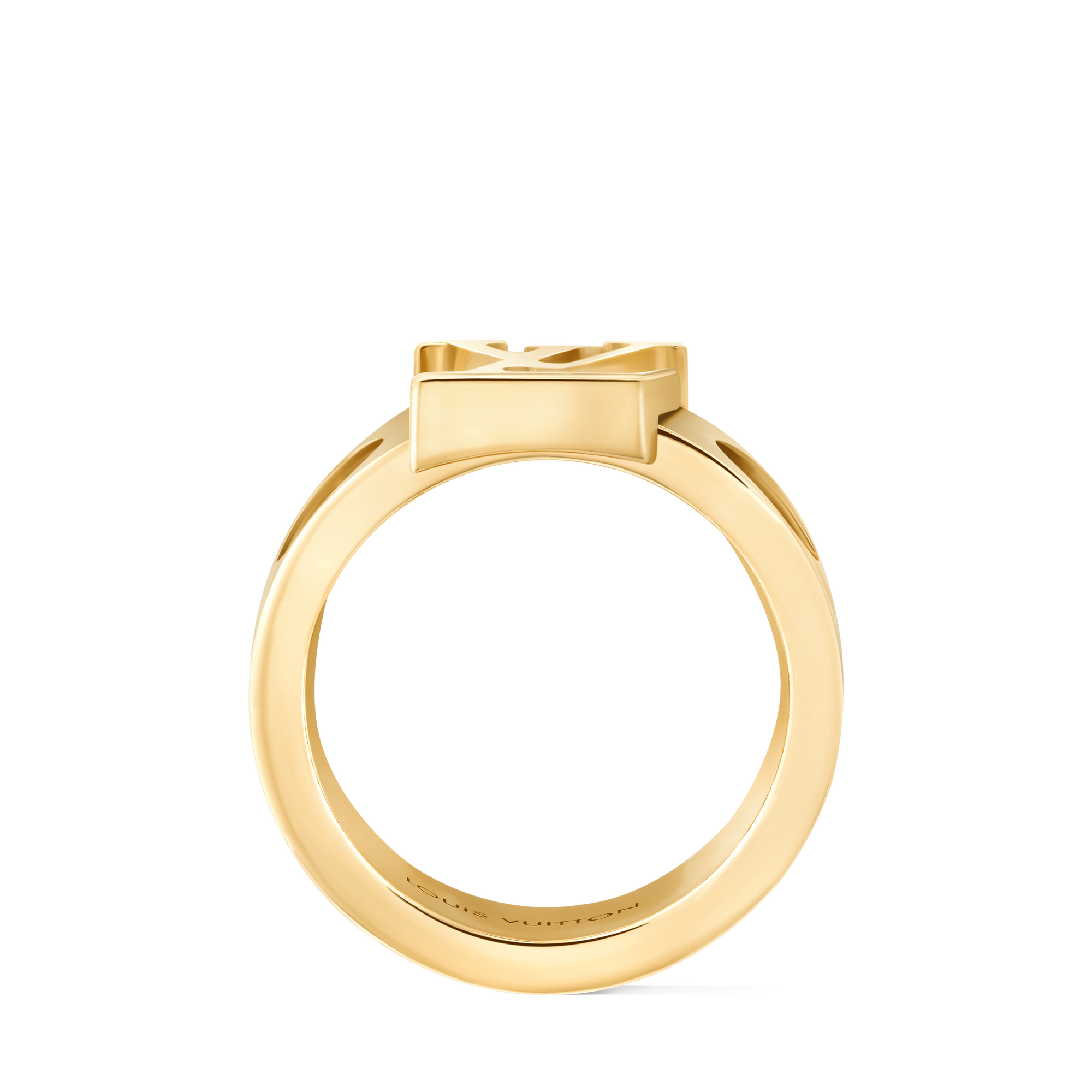 リング ラージ アンプラント LV (イエローゴールド)  ジュエリー ジュエリー カテゴリー (製品ズーム)