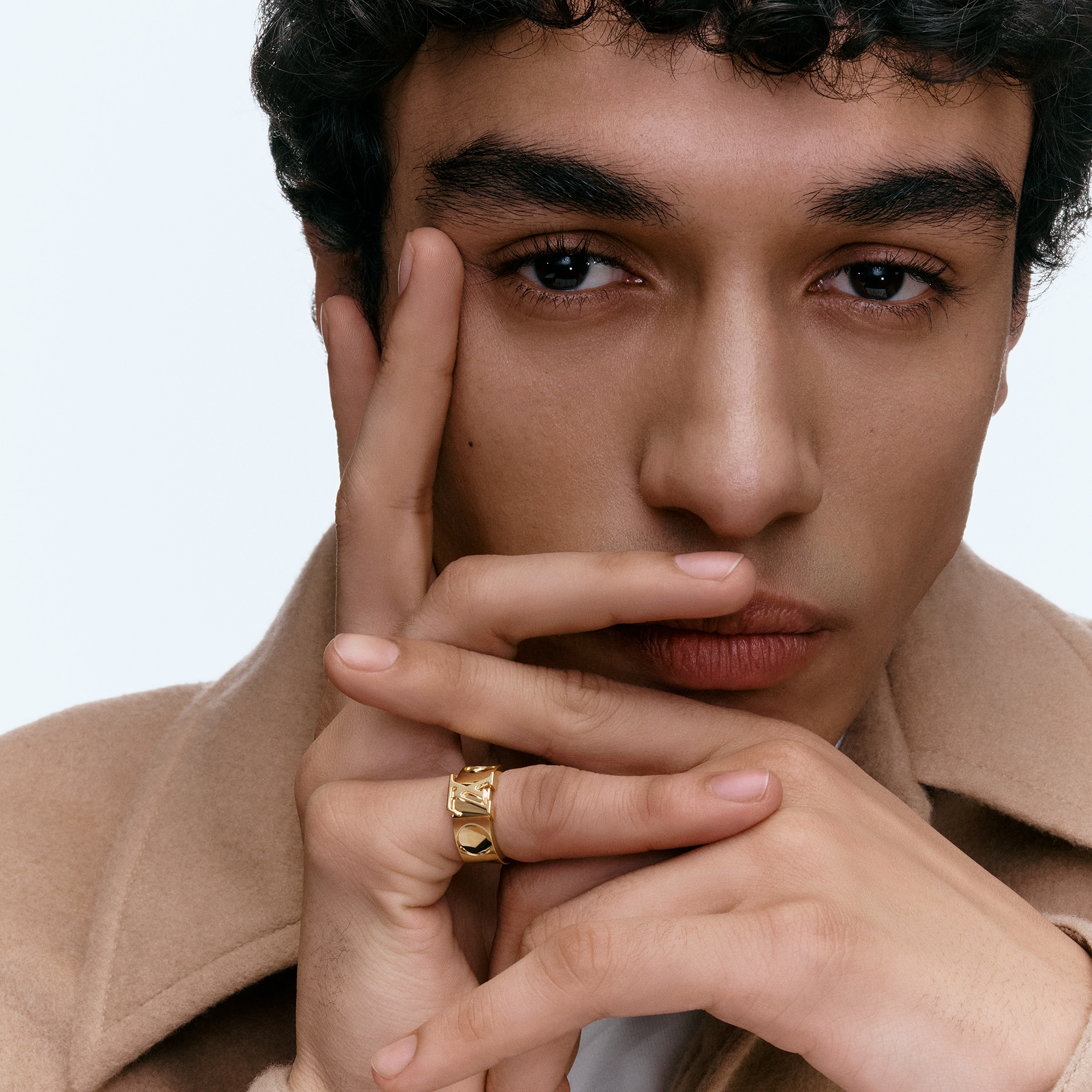 リング ラージ アンプラント LV (イエローゴールド)  ジュエリー ジュエリー カテゴリー (製品ズーム)