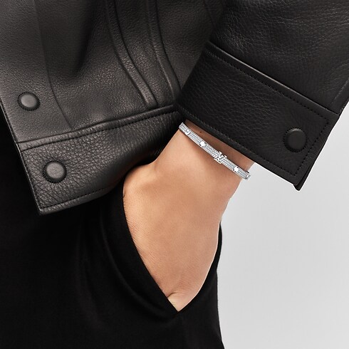 バングル アンプラント LV(ホワイトゴールド×ダイヤモンド) ジュエリー ジュエリー カテゴリー (製品ズーム)