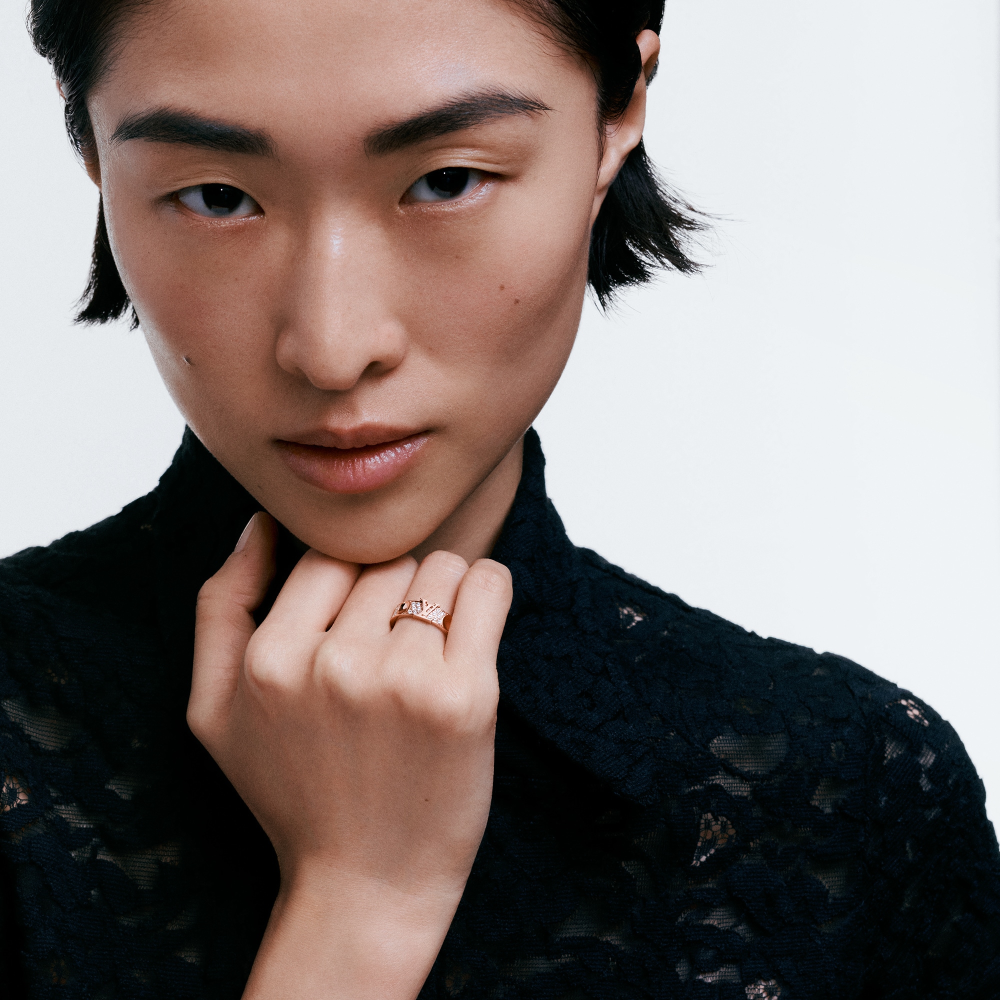 リング アンプラント LV (ピンクゴールド×ダイヤモンド)  ジュエリー ジュエリー カテゴリー (製品ズーム)