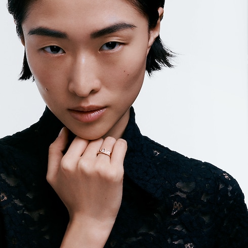 リング アンプラント LV (ピンクゴールド×ダイヤモンド) ジュエリー ジュエリー カテゴリー (製品ズーム)