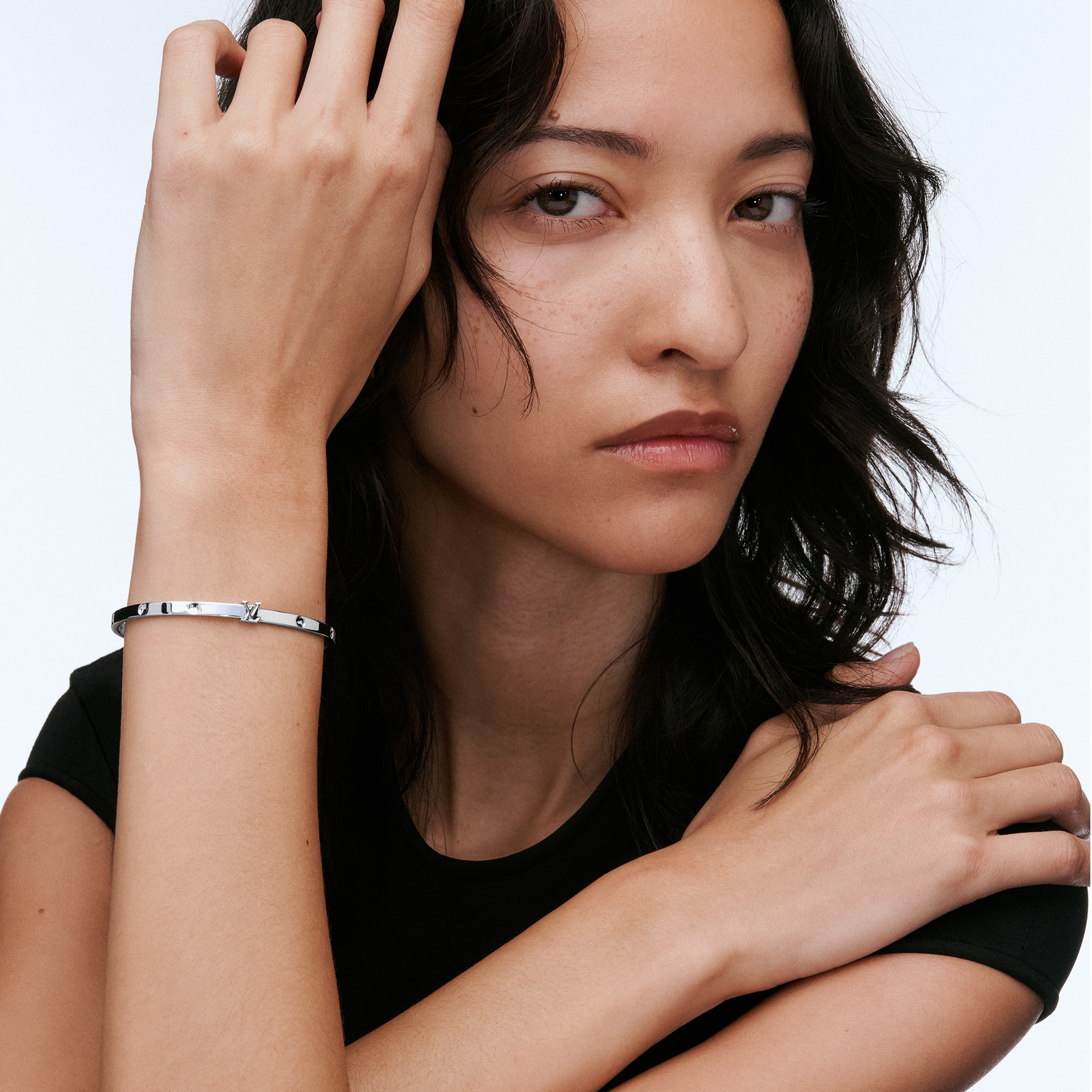 バングル アンプラント (ホワイトゴールド)  ジュエリー ジュエリー カテゴリー (製品ズーム)