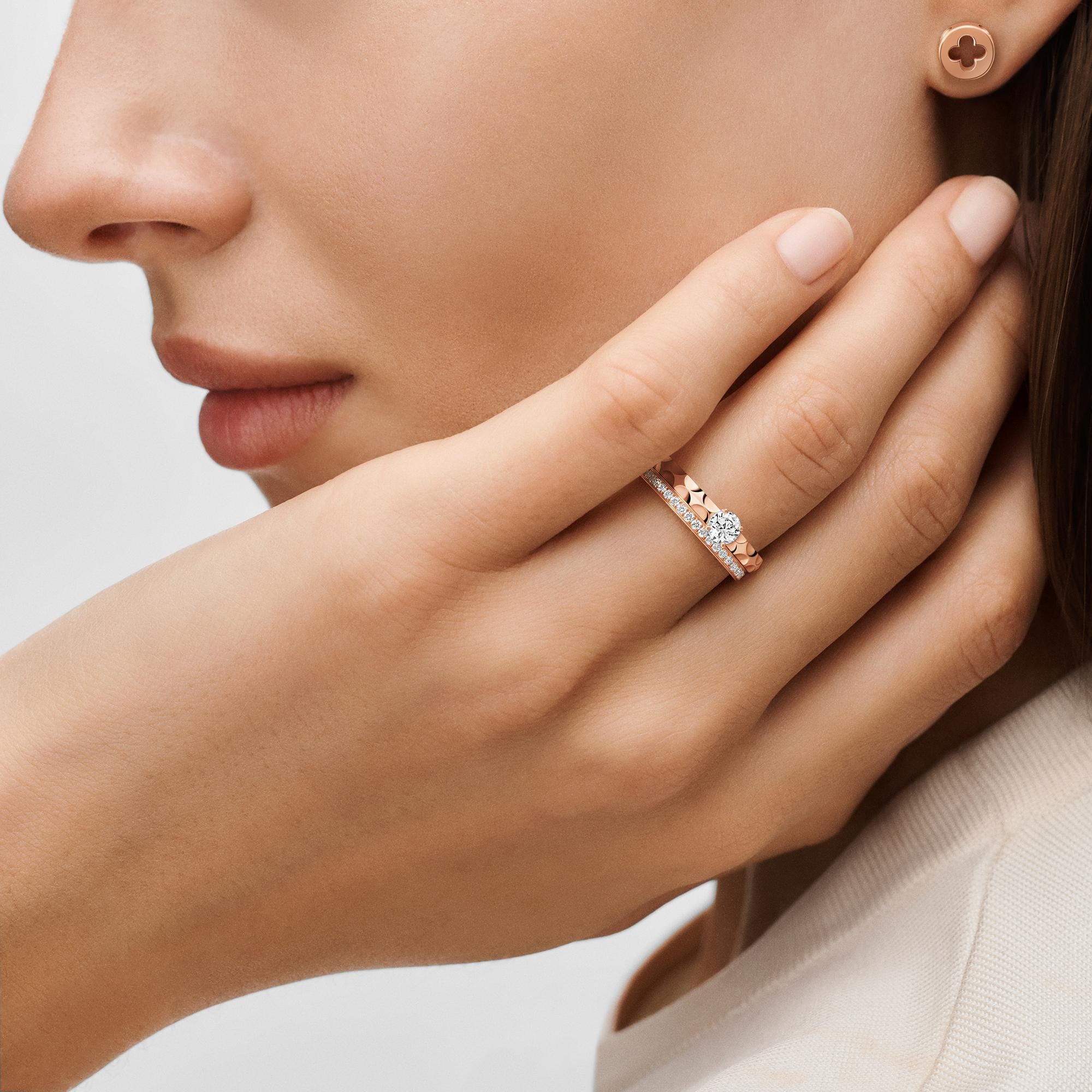 マリッジリング エタニティー (ピンクゴールド×ダイヤモンド）  ジュエリー ジュエリー カテゴリー (製品ズーム)