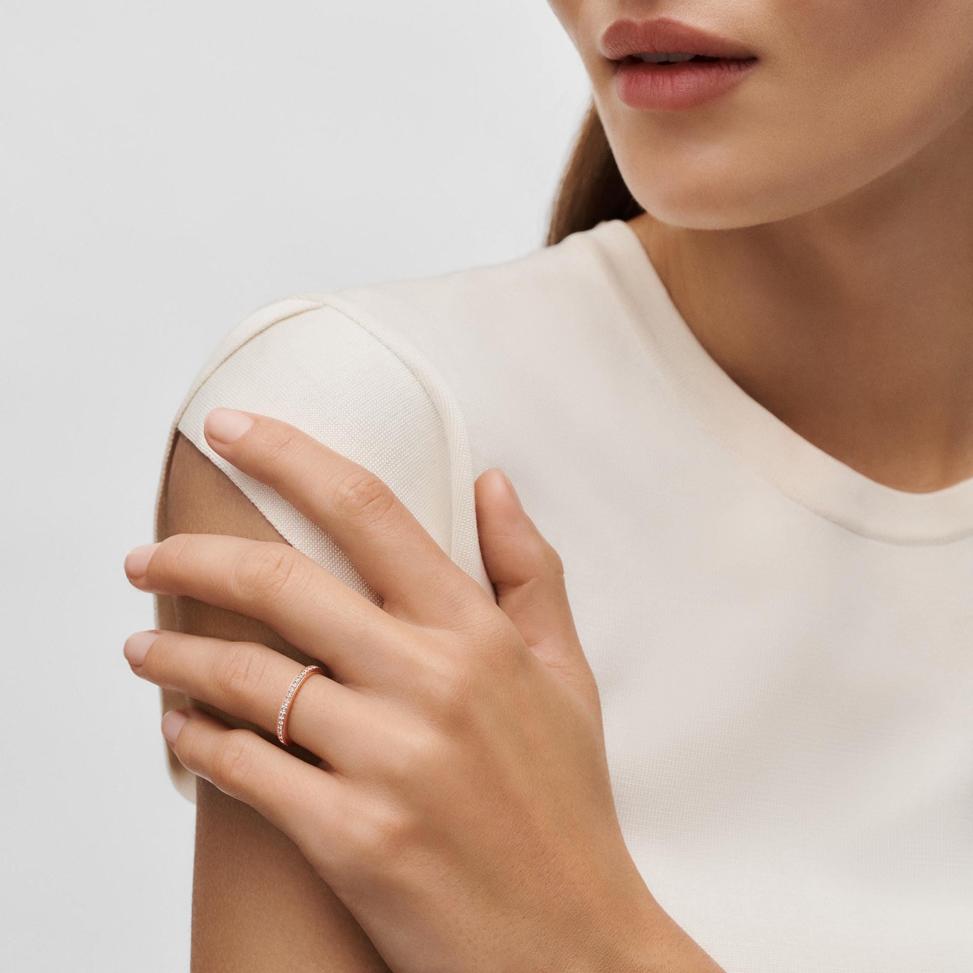 マリッジリング エタニティー (ピンクゴールド×ダイヤモンド）  ジュエリー ジュエリー カテゴリー (製品ズーム)