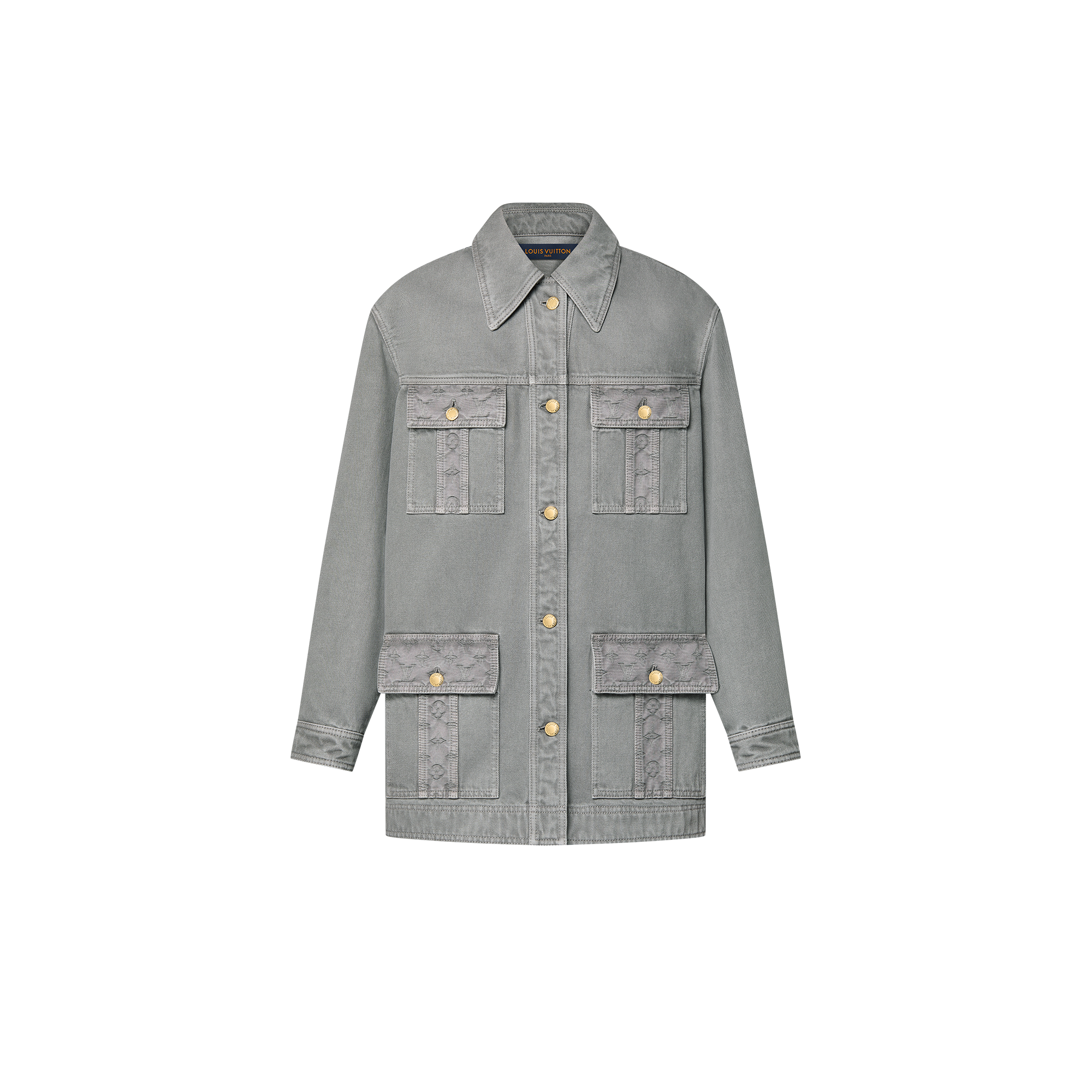 フラップポケット デニムジャケット  ウィメンズ プレタポルテ(洋服) (製品ズーム)