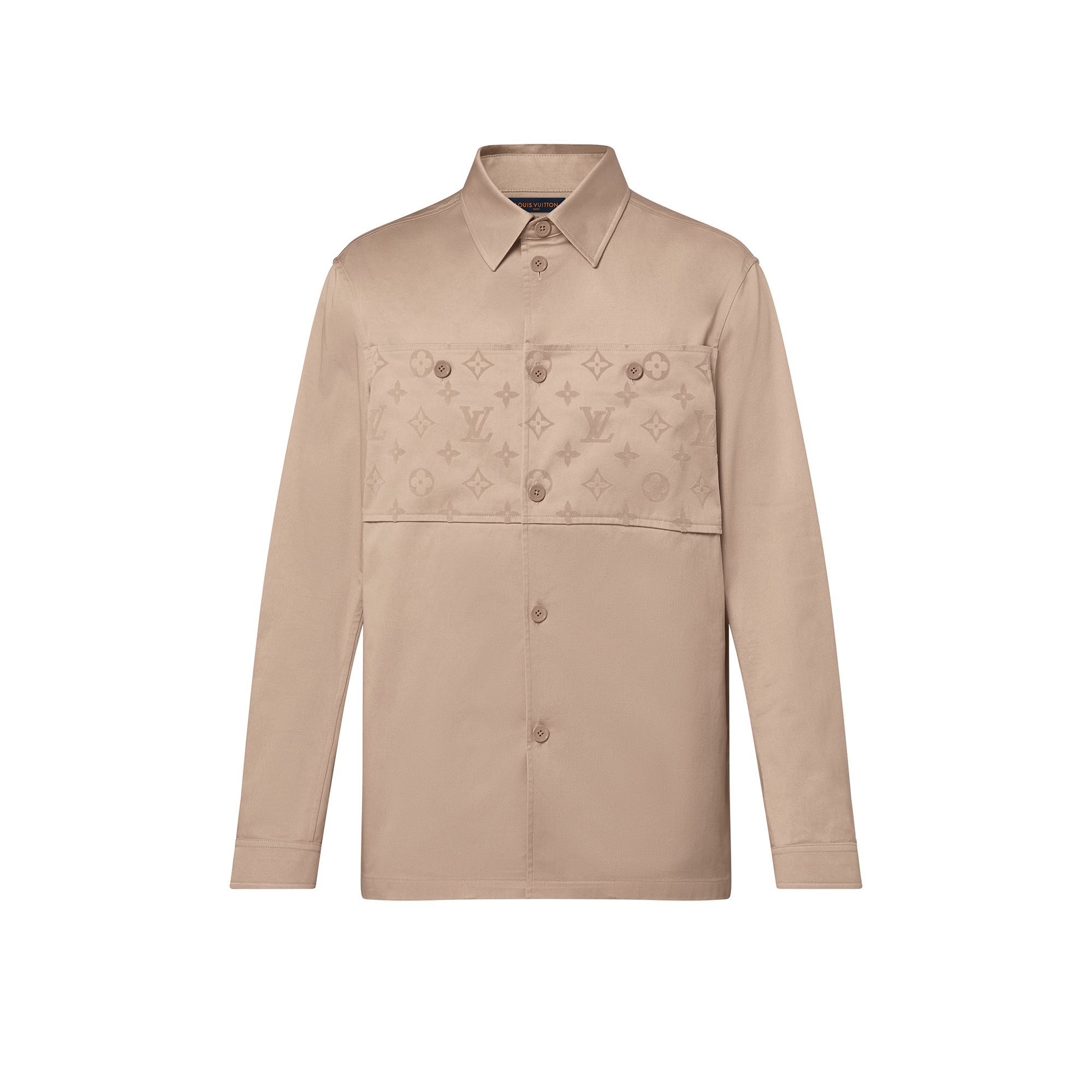 フロックカジュアルコットンオーバーシャツ  メンズ プレタポルテ(洋服) (製品ズーム)