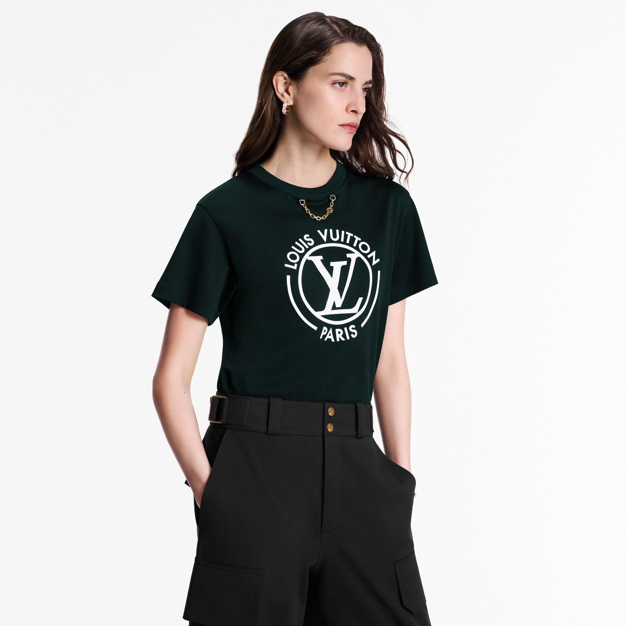 フロックド LV Tシャツ  ウィメンズ プレタポルテ(洋服) (製品ズーム)