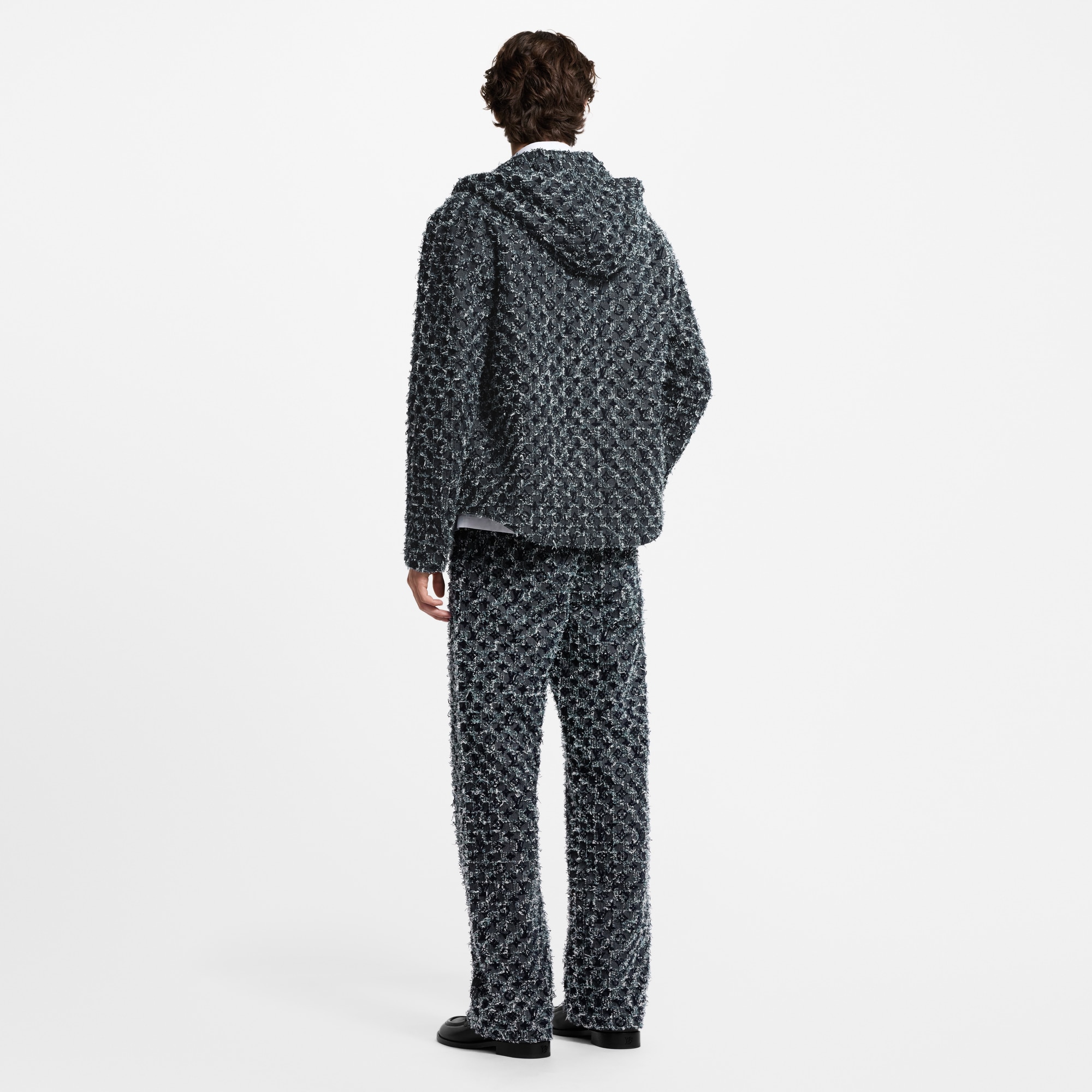 フロックド モノグラム デニムスケートパンツ  メンズ ウェア(洋服) (製品ズーム)