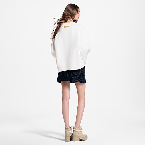 フロックド シグネチャー セーター ウィメンズ ウェア(洋服) (製品ズーム)