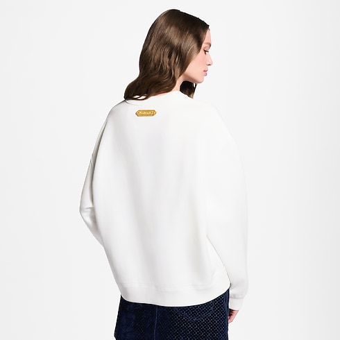 フロックド シグネチャー セーター ウィメンズ ウェア(洋服) (製品ズーム)