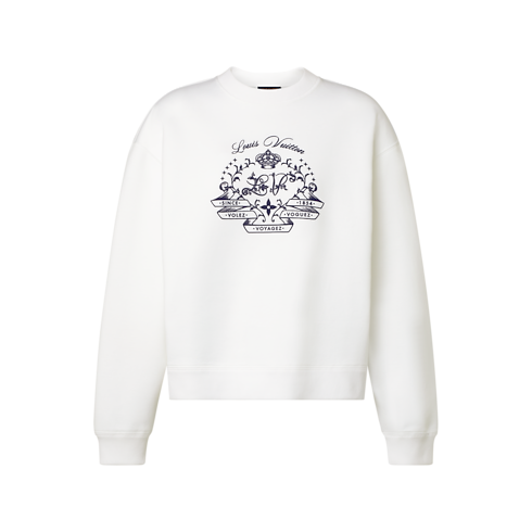 フロックド シグネチャー セーター ウィメンズ ウェア(洋服) (製品ズーム)