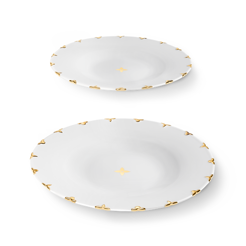 Flower Crown Set of 2 Dessert Plates ホーム、ライフスタイル&ライブラリー テーブルウェア (製品ズーム)