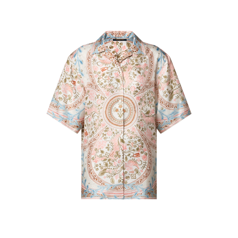 フラワーフラール ショートスリーブシャツ ウィメンズ ウェア(洋服) (製品ズーム)