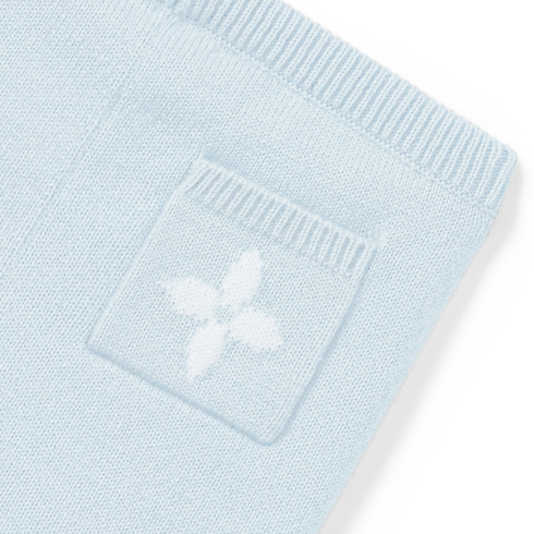 ロンパース・フラワー ラウンド カラー S00 ギフト ベビーへのギフト (製品ズーム)