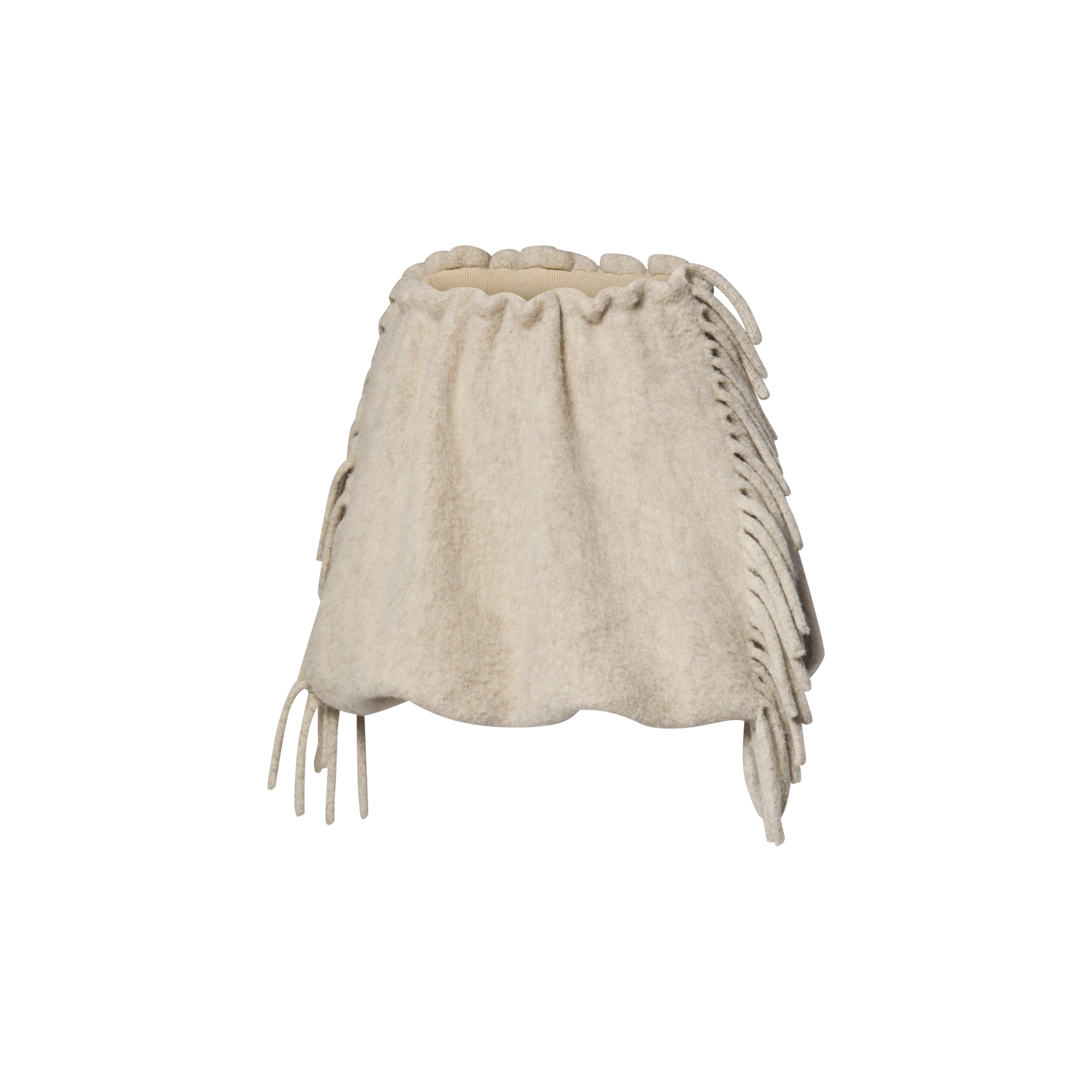 フリンジ ブラッシュドニットミニスカート  ウィメンズ プレタポルテ(洋服) (製品ズーム)
