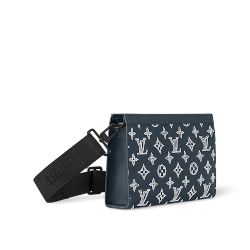 ガストン・ウェアラブル ウォレット モノグラム・シャドウ メンズ バッグ (製品ズーム)