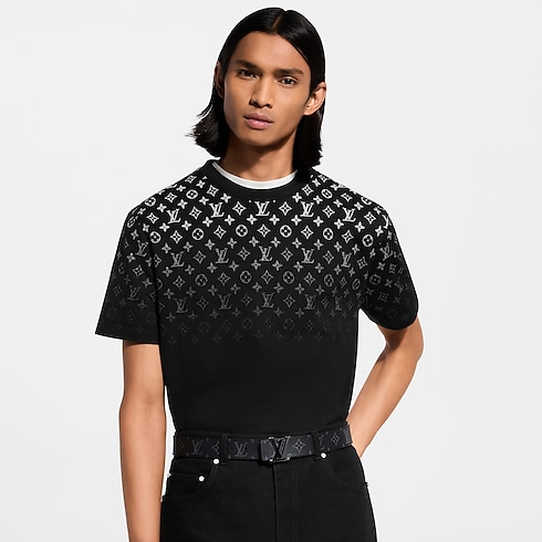 グラディエントコットンTシャツ メンズ ウェア(洋服) (製品ズーム)