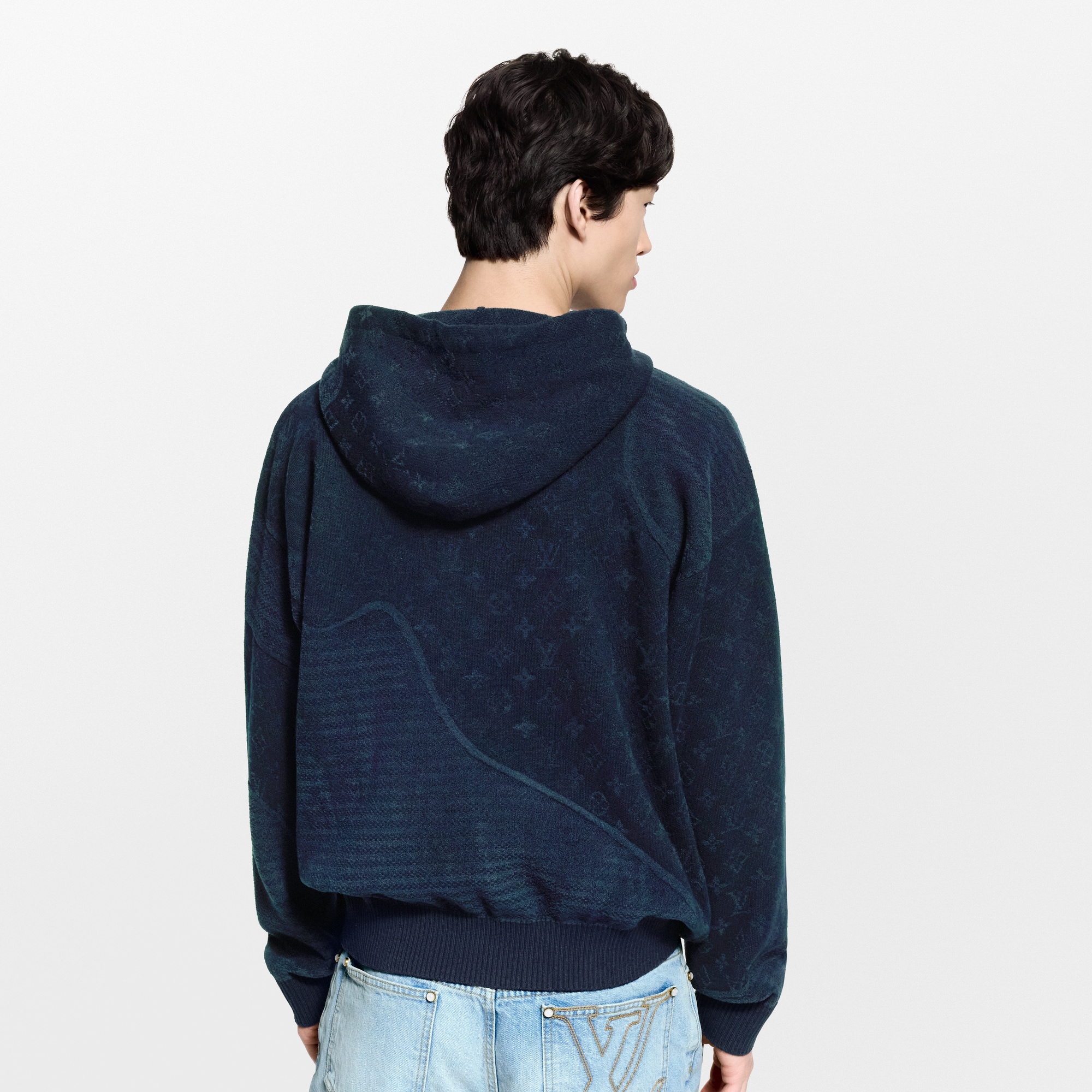 グラフィック ジャカードフーディ  メンズ ウェア(洋服) (製品ズーム)
